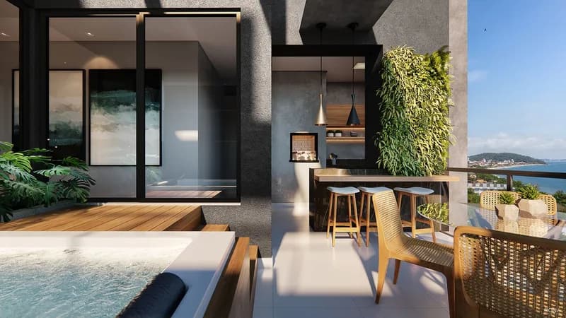 Apartamento, em Armação, Penha/SC